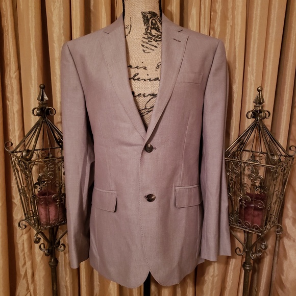 jf j.ferrar Other - ♠️2xHP♠️JF J.FERRAR Tan Slim Fit Suit